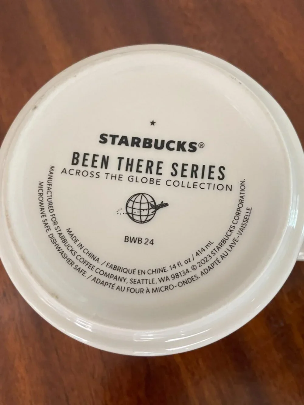 Starbucks Been There Mug 14oz - CALGARY 2019 Edition Ceramic Collectible!